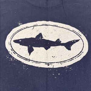 Men's Dogfish Brewing Navy Blue T-Shirt Large